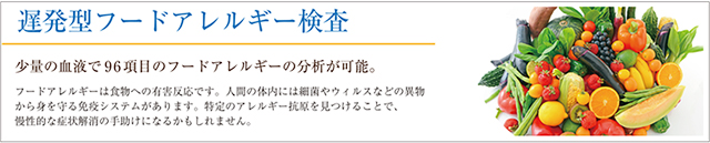 遅延型フードアレルギー検査キット<